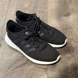 Adidas women’s Black and White Sneakers